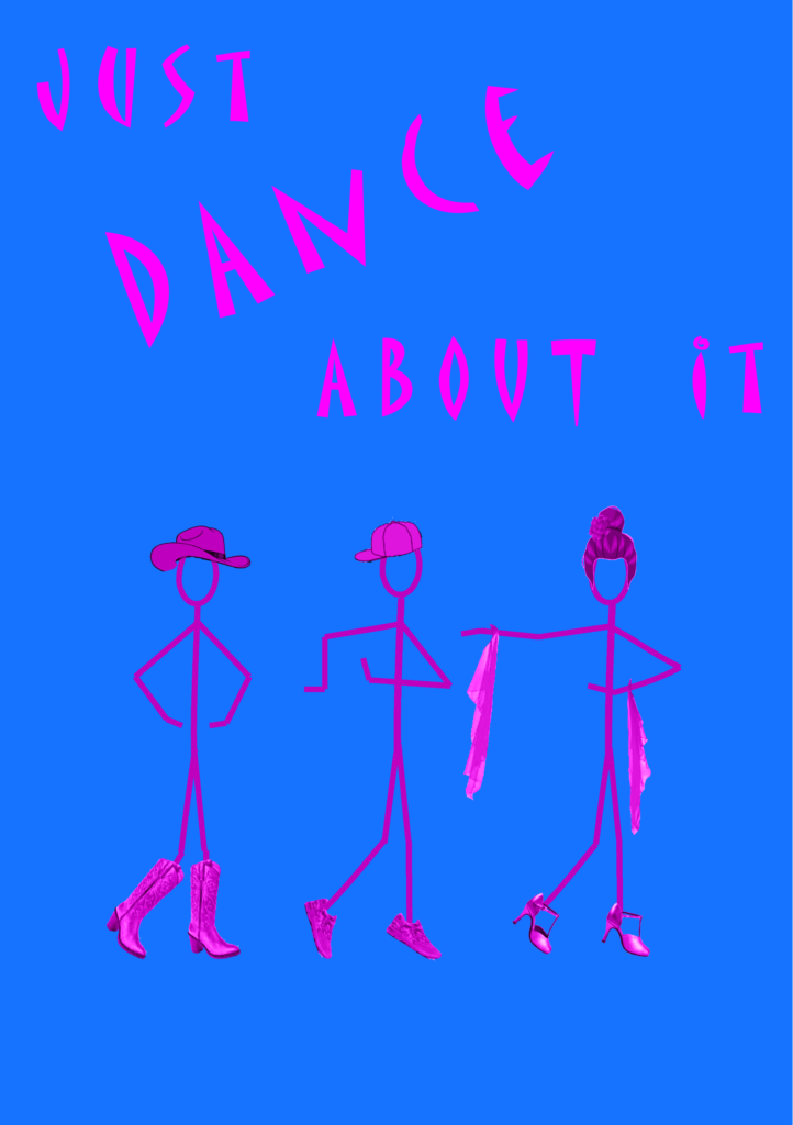 just dance about it_A5_blue just dance about it_A5_blue