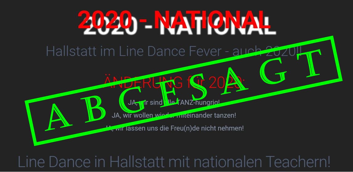 ABSAGE-EVENT ABSAGE-EVENT
